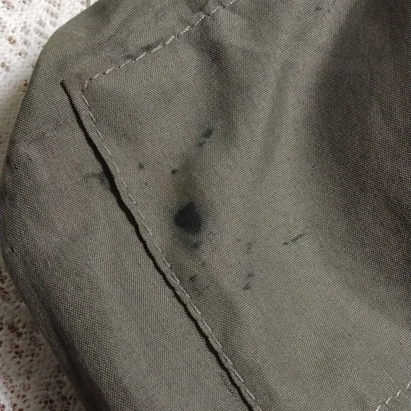 2 FOR $15. BUNDLE Bag Greyish, greenish black with silver studs & zippers - Picture 4 of 6